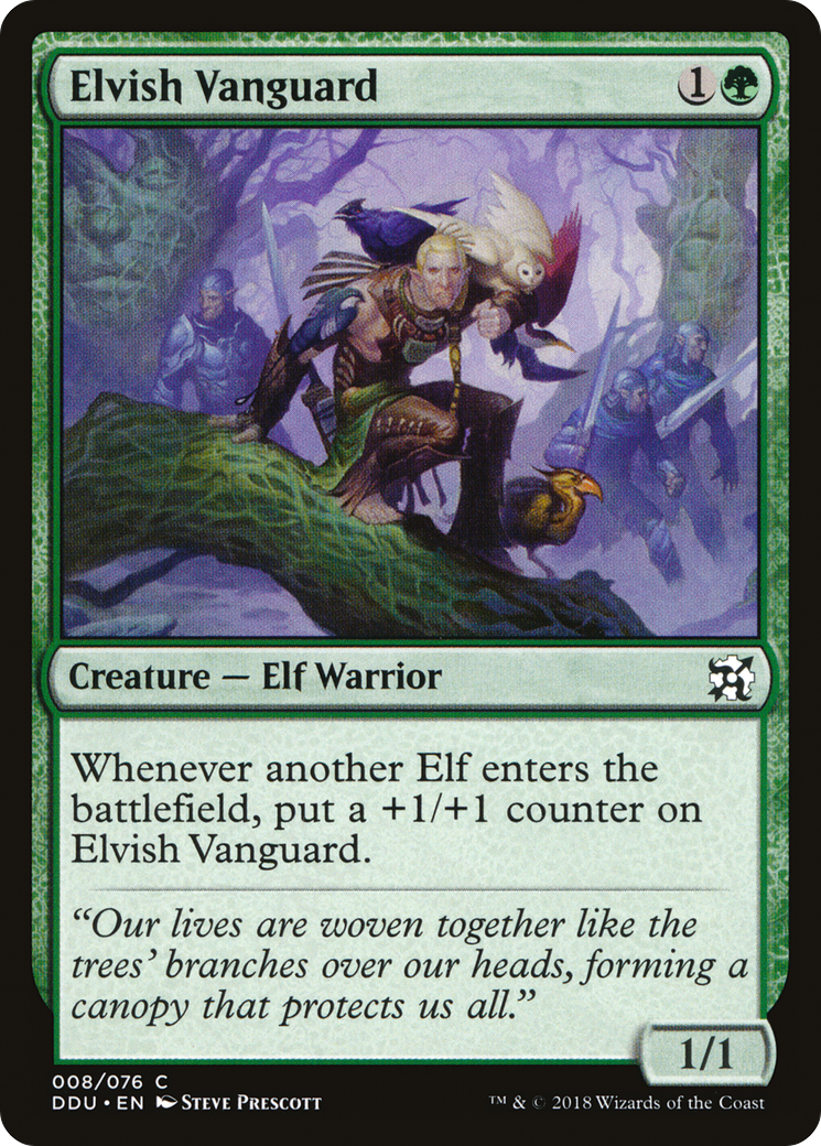 Elvish Vanguard Card Image