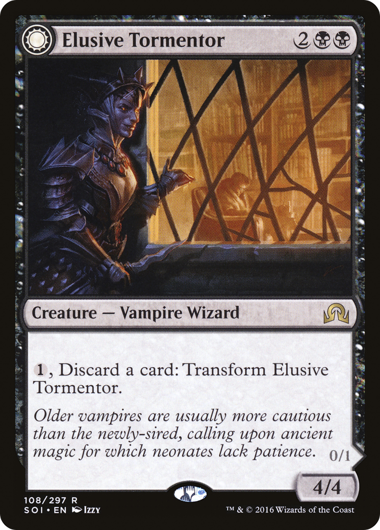 Elusive Tormentor // Insidious Mist Card Image