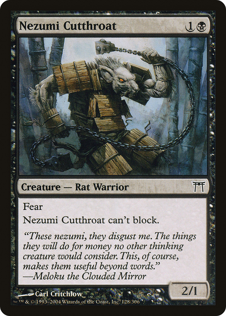 Nezumi Cutthroat Card Image