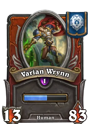 Varian Wrynn Card Image