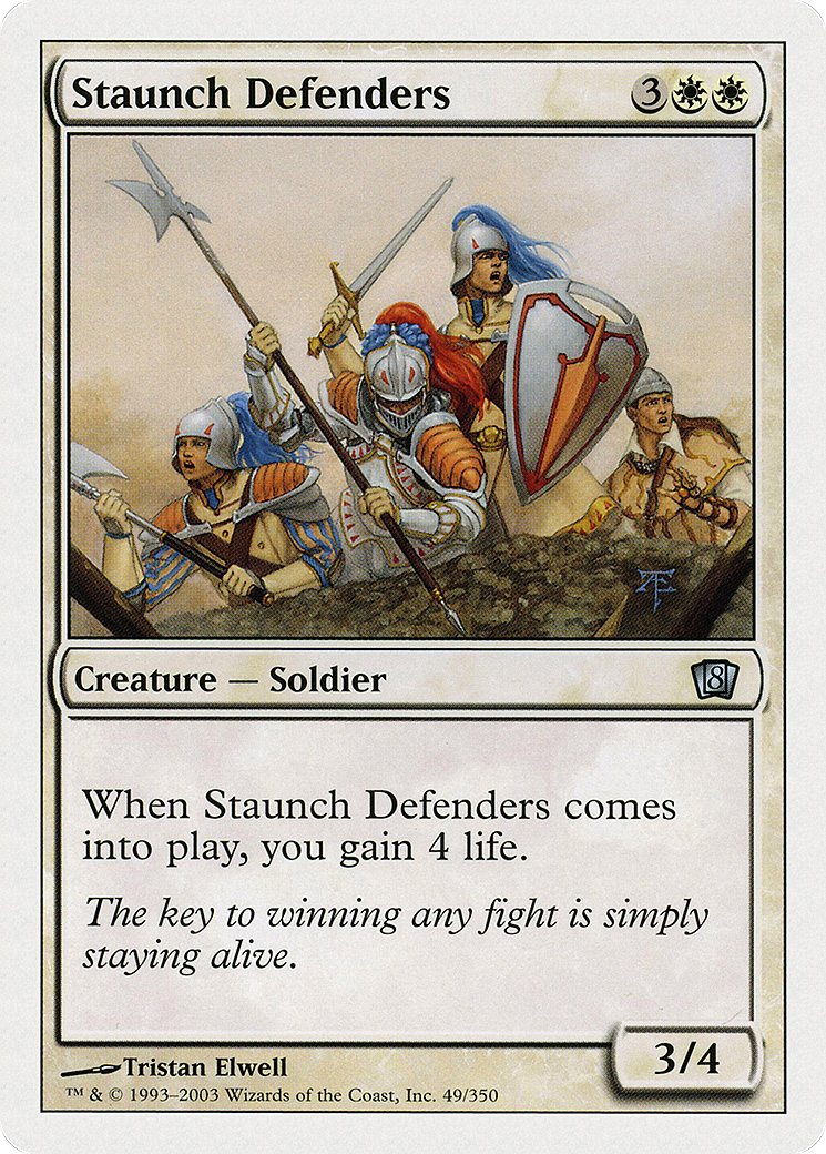 Staunch Defenders Card Image