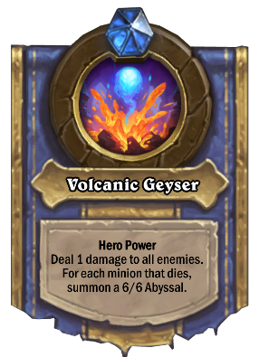 Volcanic Geyser Card Image