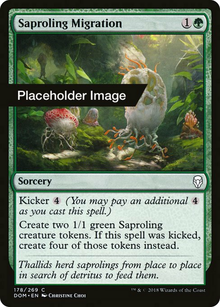 Saproling Migration Card Image