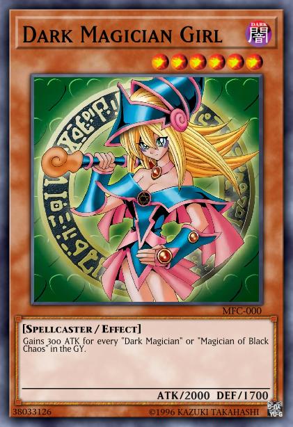 Dark Magician Girl Yu-Gi-Oh Card, Art 6