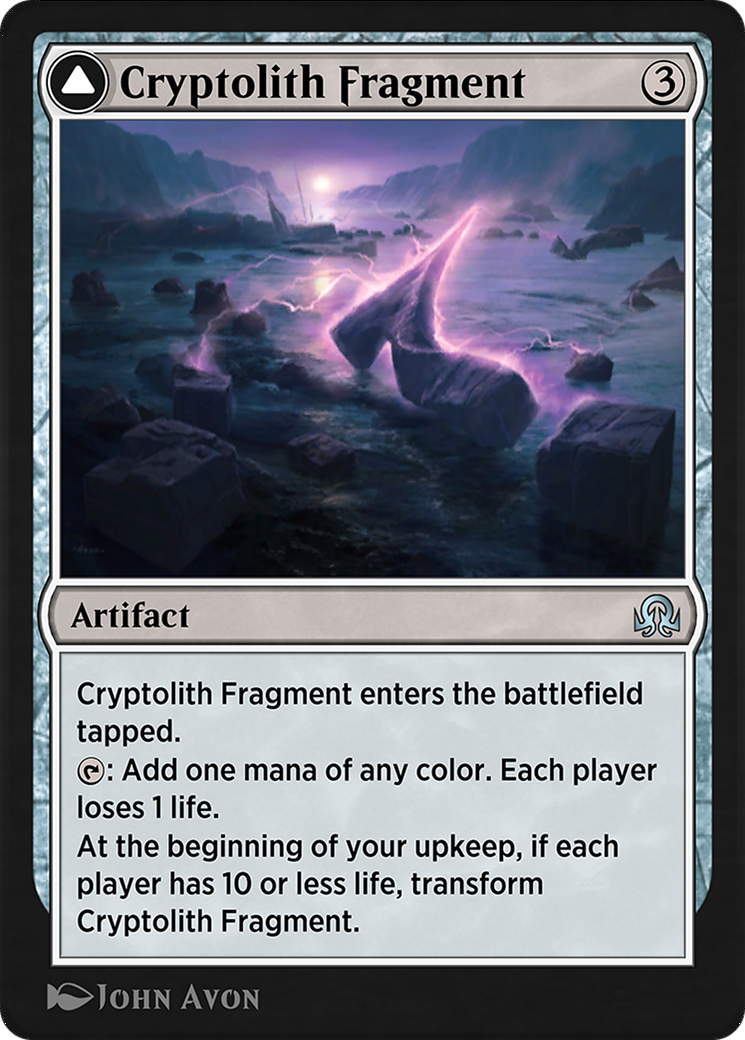 Cryptolith Fragment // Aurora of Emrakul Card Image