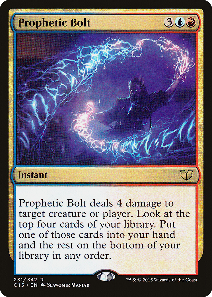 Prophetic Bolt Card Image