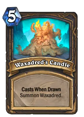 Waxadred's Candle Card Image