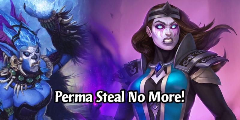 Hearthstone Hotfixes - Mindrender Illucia No Longer Can Steal a Deck Permanently, Drakkari Enchanter Fix