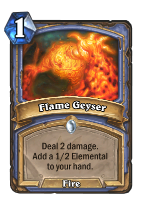 Flame Geyser Card Image