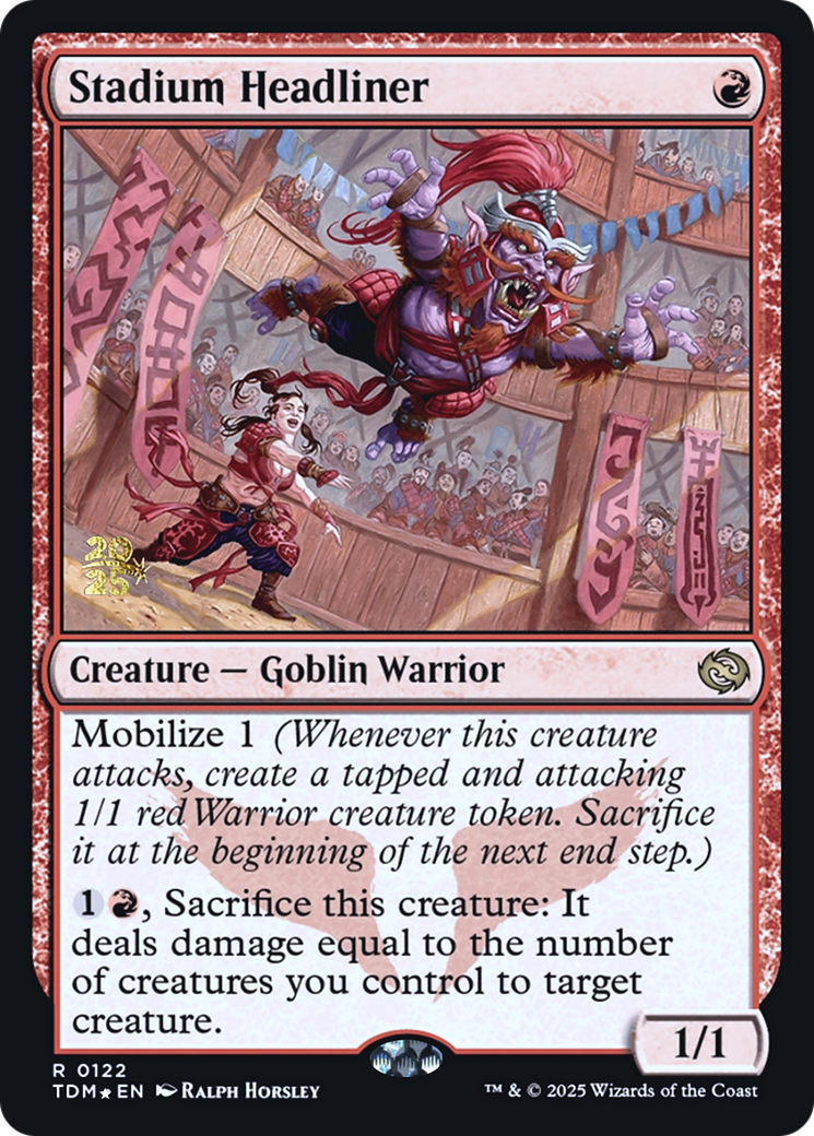 Stadium Headliner Card Image