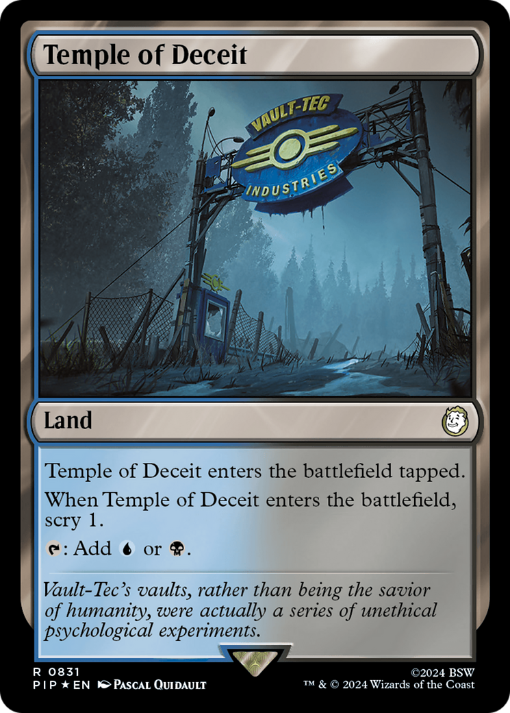 Temple of Deceit Card Image