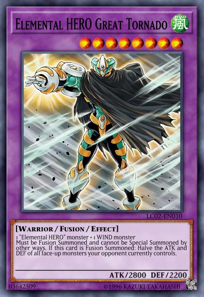 Elemental HERO Great Tornado Card Image