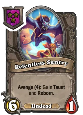 Relentless Sentry Card Image