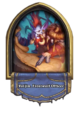 Vol'jin, Frostwolf Officer Card Image