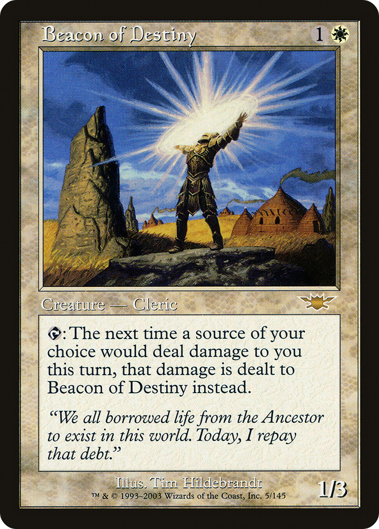 Beacon of Destiny Card Image