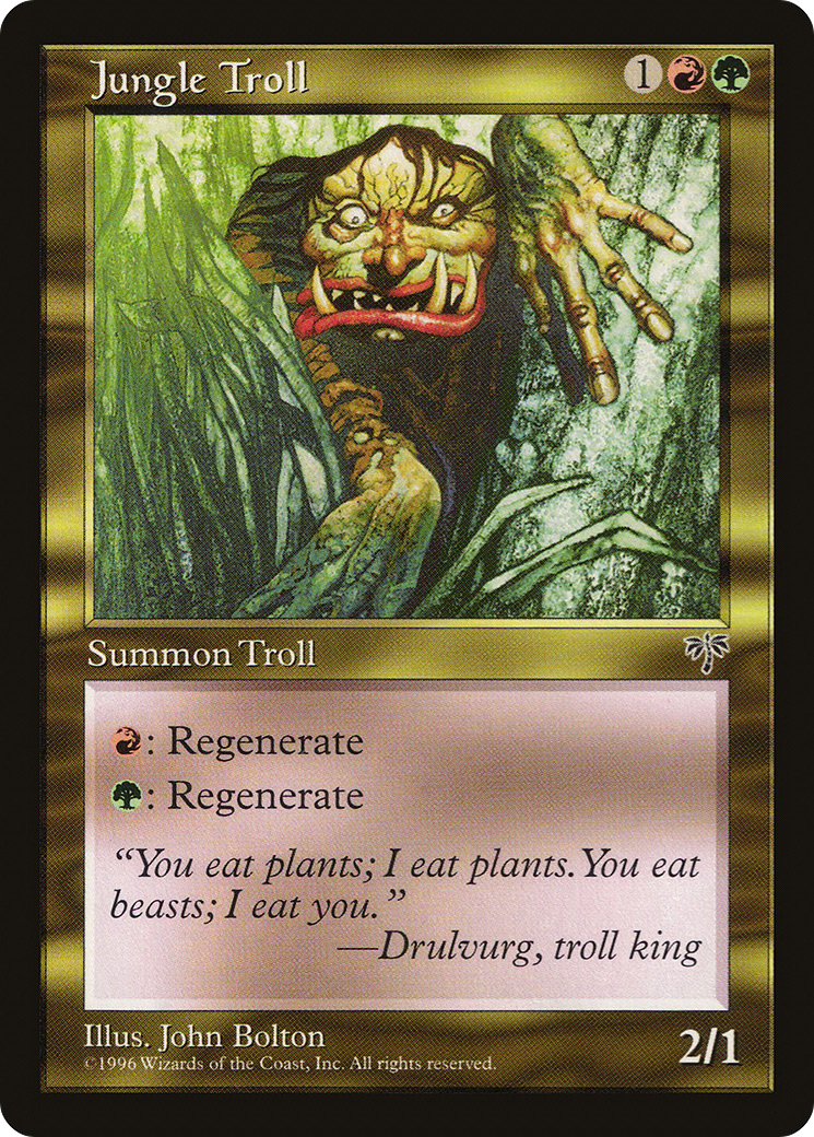 Jungle Troll Card Image