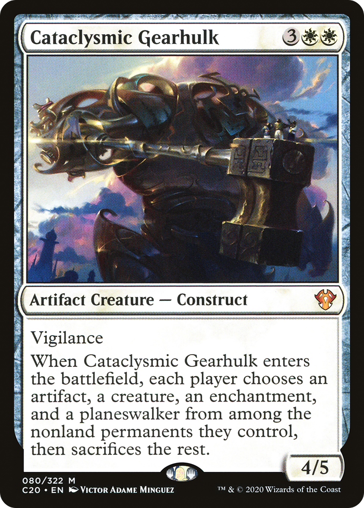 Cataclysmic Gearhulk Card Image