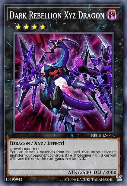 Dark Rebellion Xyz Dragon Yu-Gi-Oh Card, Art 2