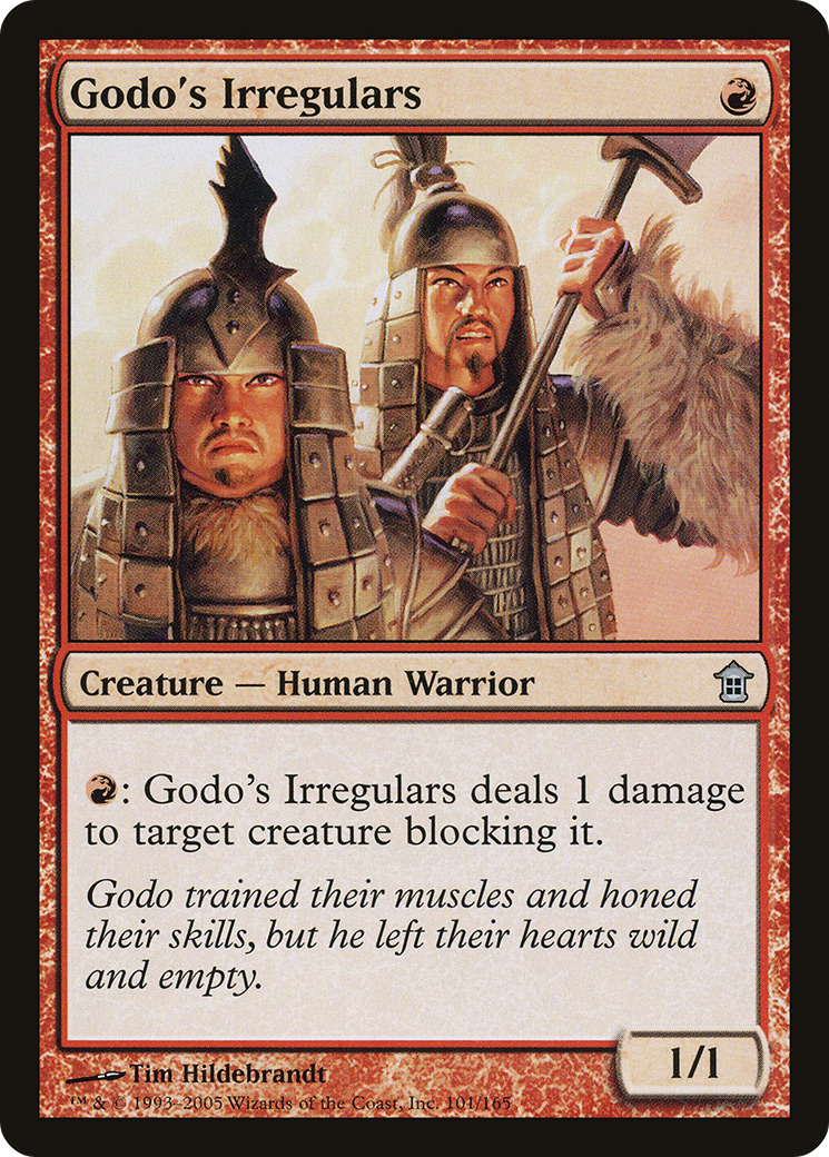 Godo's Irregulars Card Image