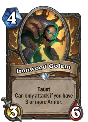 Ironwood Golem Card Image