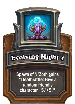Evolving Might {0} Card Image