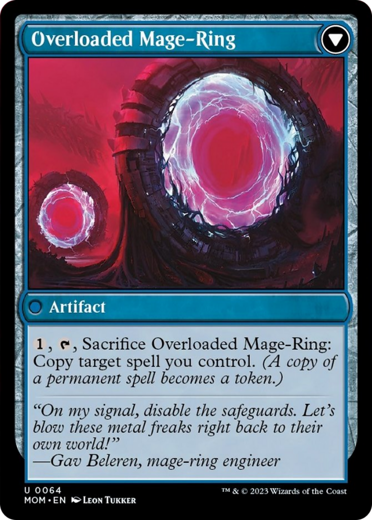 Invasion of Vryn // Overloaded Mage-Ring Card Image