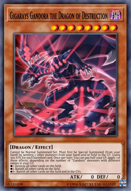 Gigarays Gandora the Dragon of Destruction Card Image