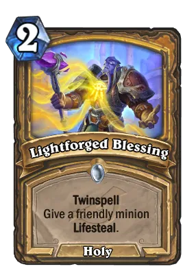 Lightforged Blessing Card Image