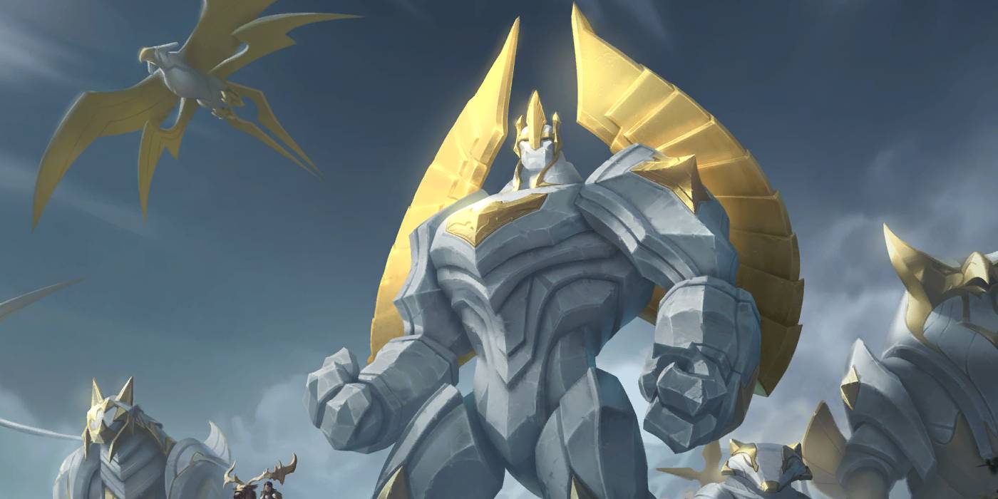 Galio: New Demacia Champion Reveal - 5 New Runeterra Cards Revealed