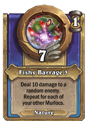 Fishy Barrage 3 Card Image