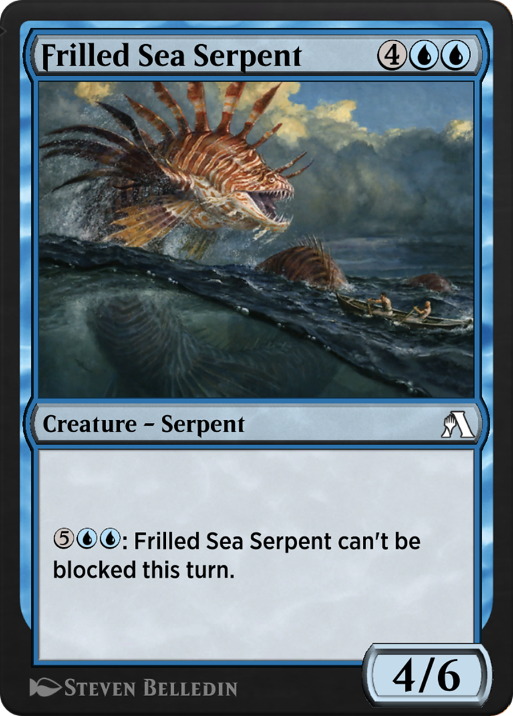 Frilled Sea Serpent Card Image