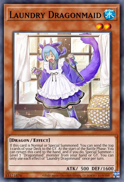 Laundry Dragonmaid Card Image
