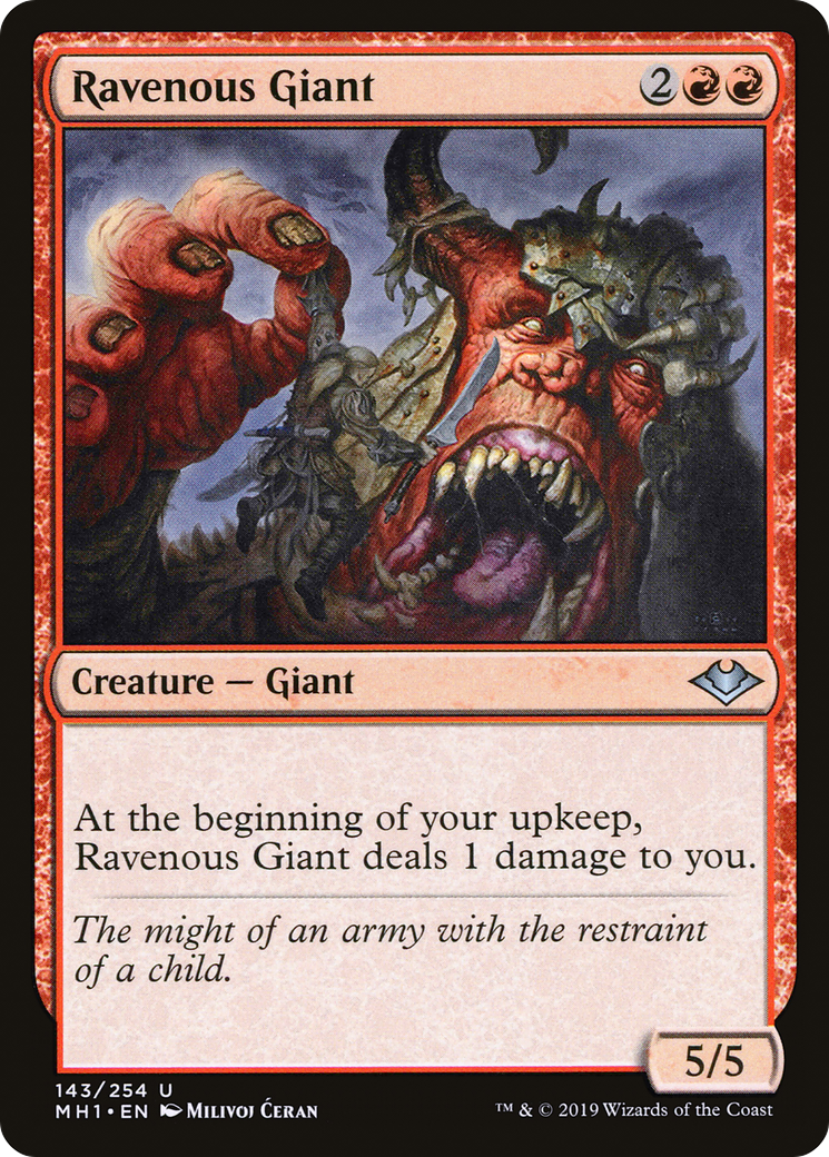 Ravenous Giant Card Image