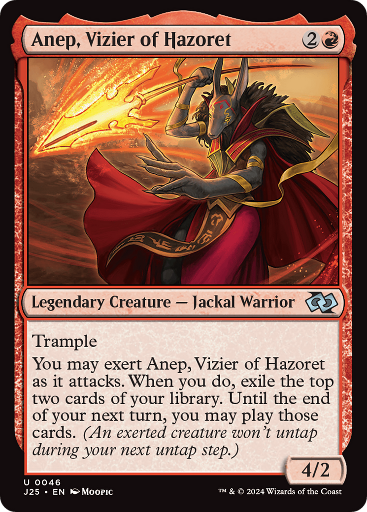 Anep, Vizier of Hazoret Card Image