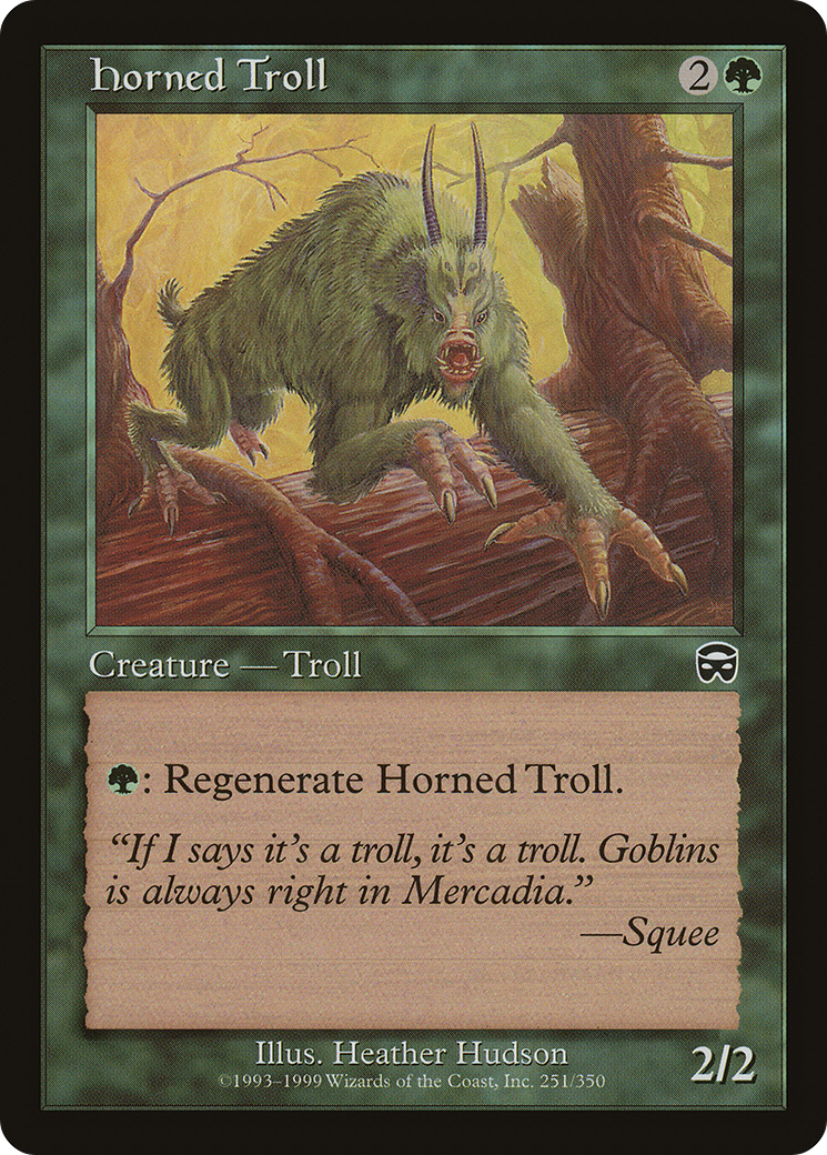 Horned Troll Card Image