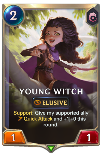 Young Witch Card Image