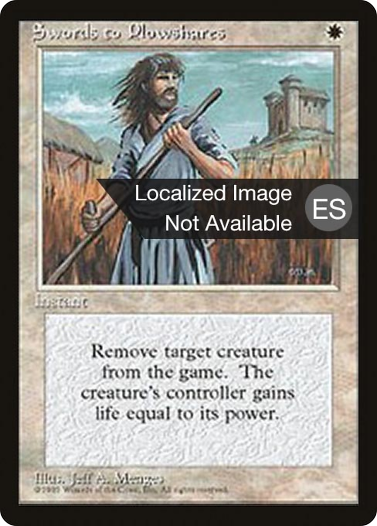 Swords to Plowshares Card Image