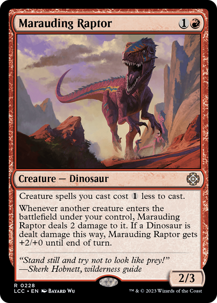 Marauding Raptor Card Image