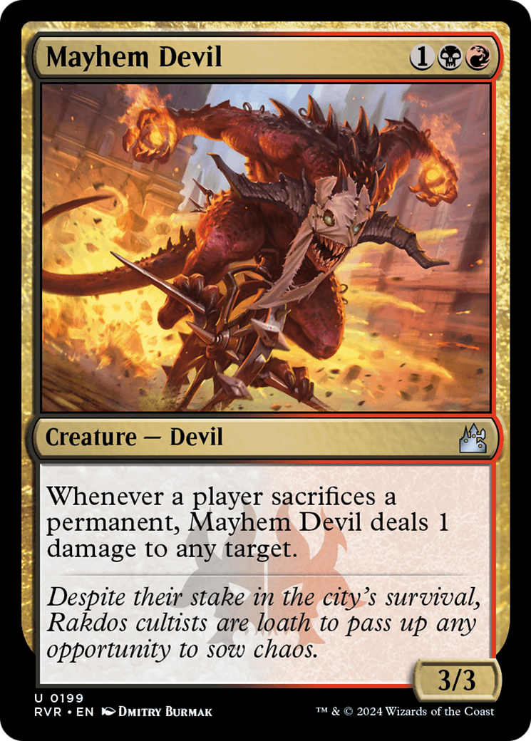 Mayhem Devil Card Image