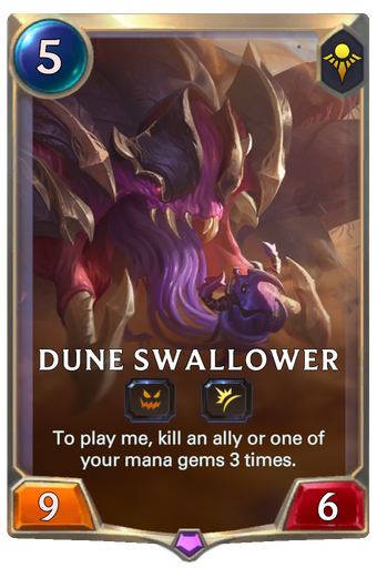 Dune Swallower Card Image