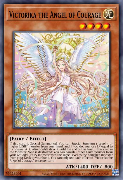 Victorica, Angel of Bravery Card Image