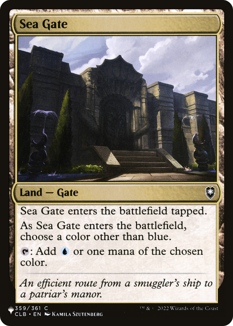 Sea Gate Card Image