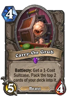 Carry-On Grub Card Image