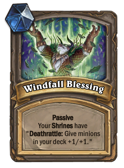 Windfall Blessing Card Image