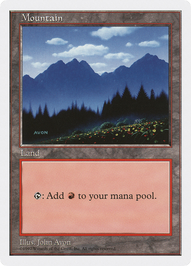 Mountain Card Image