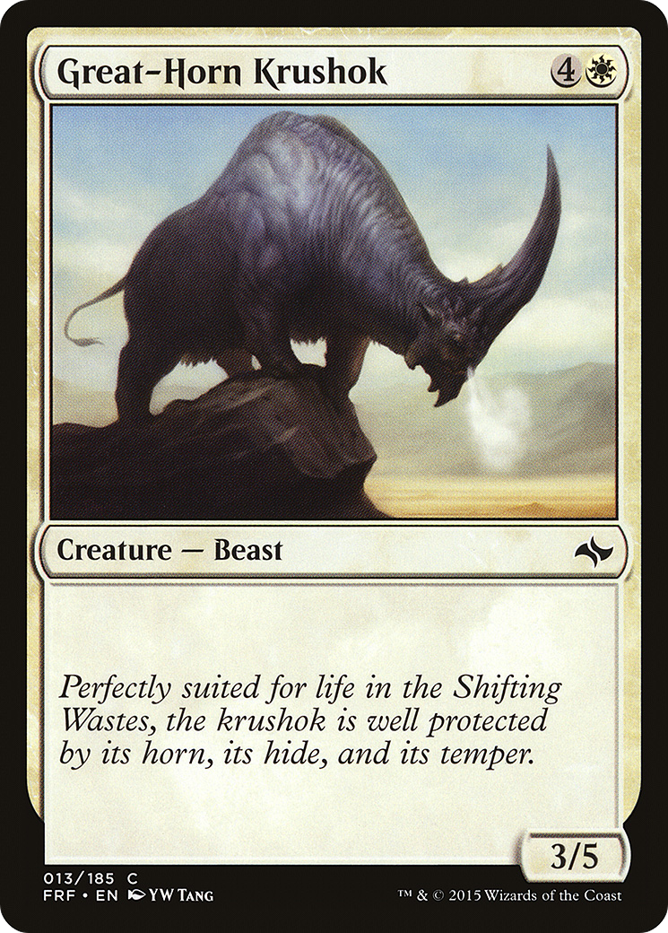 Great-Horn Krushok Card Image