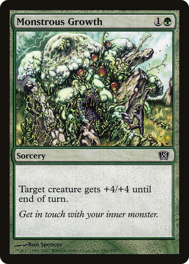 Monstrous Growth Card Image