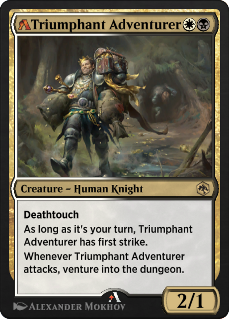 A-Triumphant Adventurer Card Image