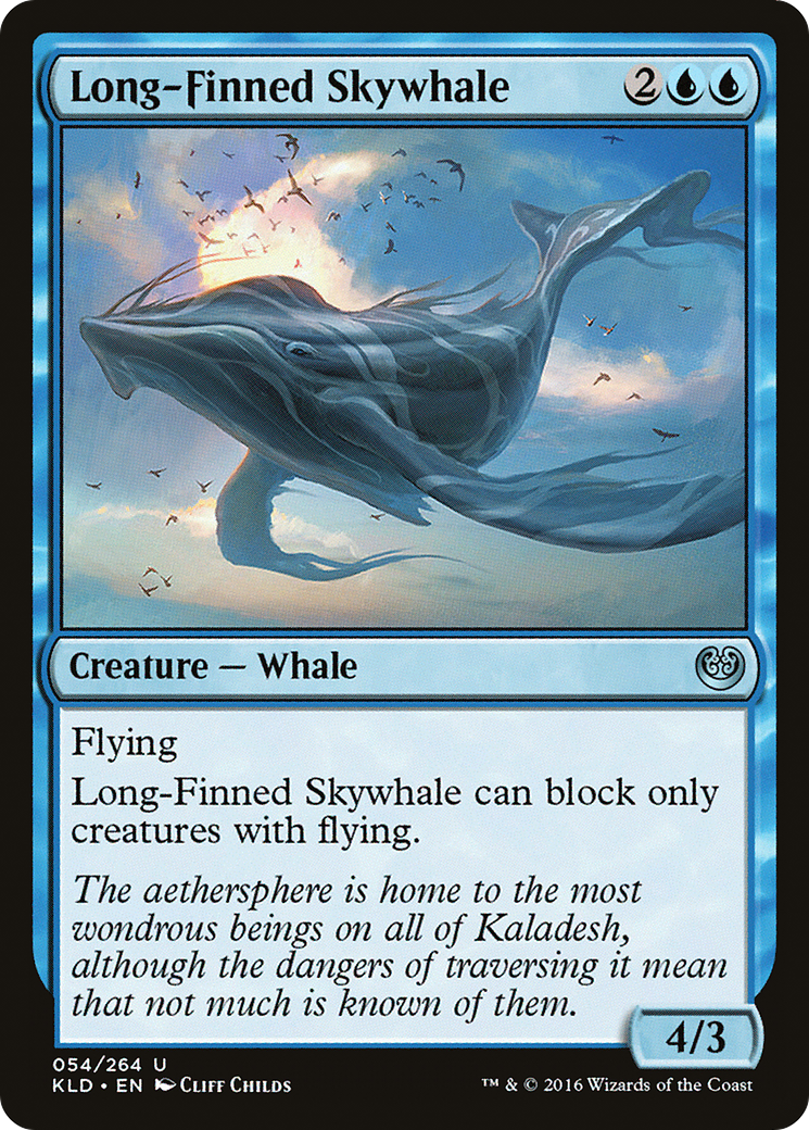 Long-Finned Skywhale Card Image