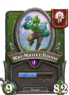 War Master Voone Card Image